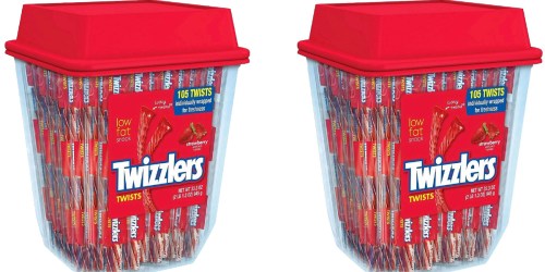 Target.com: Twizzlers Strawberry Twists 105 Piece Tub Only $5.39