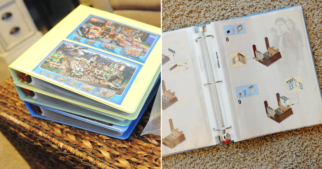 Lego Manual Organization