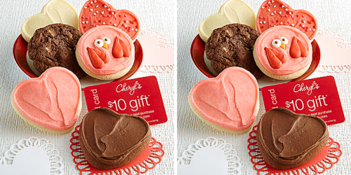 Cheryl’s Cookies: 6-Piece Valentine’s Day Cookie Sampler + $10 Reward Card Only $12.99 Shipped