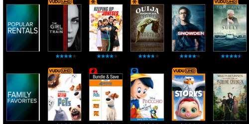 VUDU.com: New Users Can Score 3 Rentals For 99¢ Each