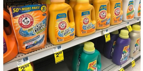 New $1/1 Arm & Hammer Power Paks Coupon (NO Size Restrictions) + Rite Aid Deal