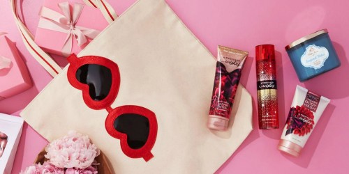 Bath & Body Works: Valentine’s Day Tote Filled with Goodies ONLY $25 ($90 Value)