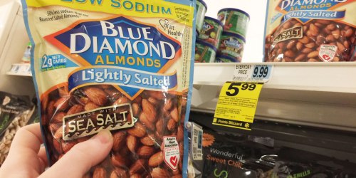 Rite Aid: Blue Diamond Almonds 16 oz Bags As Low As $4.99 (Regularly $9.99)