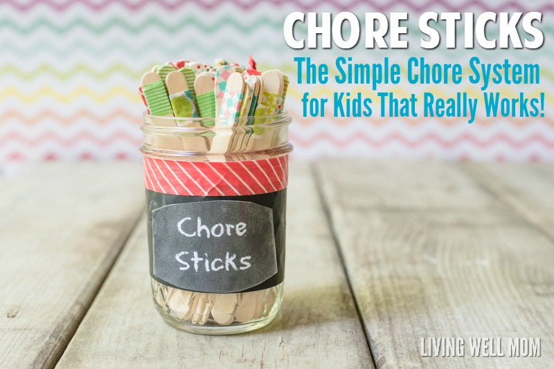 DIY Chore Sticks