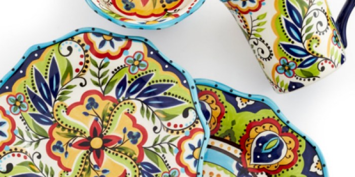 Macys.com: Espana Bocca 4-Piece Place Setting Just $25.49 (Regularly $50) – Great Reviews