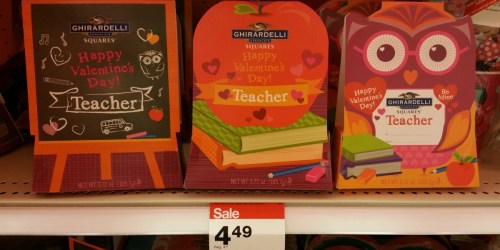 Target: Ghirardelli Valentine Gifts for Teachers Just $3.59 & More Candy Deals