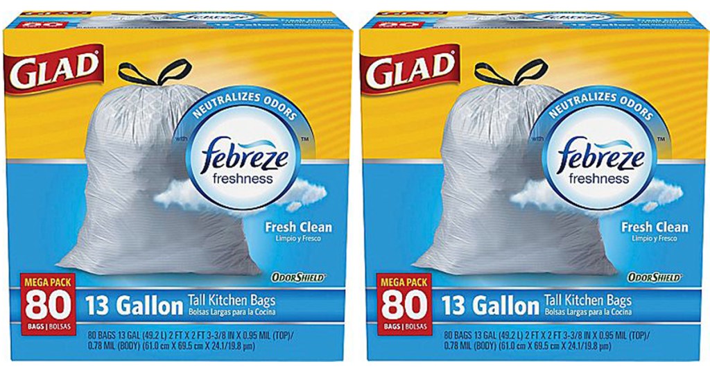 glad trash bags