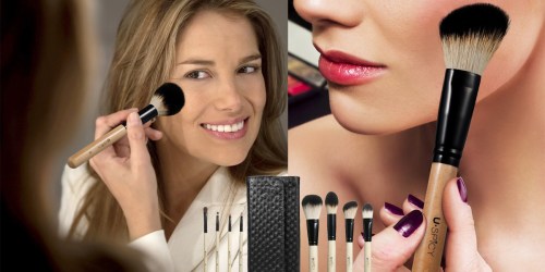Amazon: 8-Piece Make-Up Brush Set w/ Travel Pouch Just $6.99