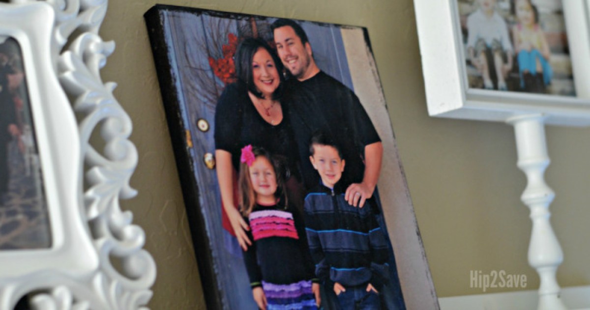 photo canvas diy 