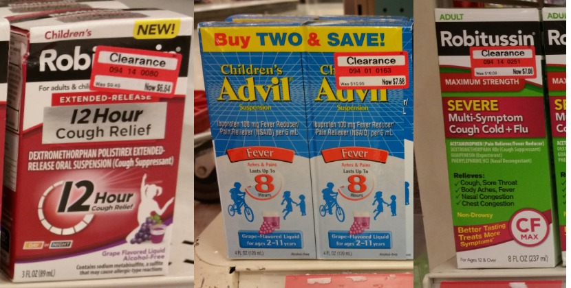 robitussin-and-advil-clearance-at-target