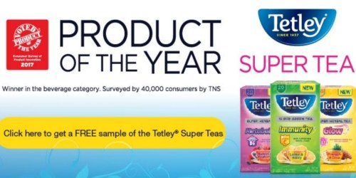 Free Tetley Super Tea Sample