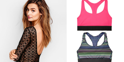 Victoria’s Secret: 2 Sport Bras, 2 Panties, Sport Tights & Bodysuit Only $67.98 Shipped (Reg. $162)