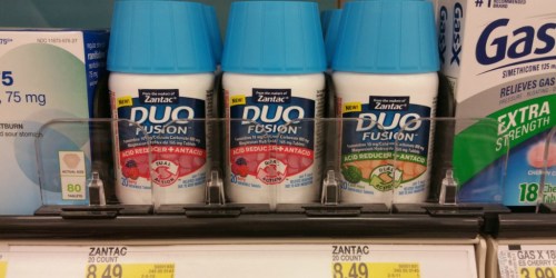 New $4/1 Zantac Duo Fusion Product Coupon = Better Than FREE at Target (Regularly $8.49)