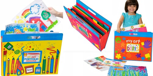 Store Your Kiddos Artwork w/ This ALEX Toys Little Hands My Art Portfolio for $12.89 (Regularly $24.50)