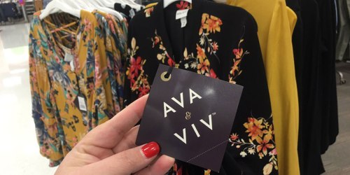 Target: 20% Off Ava & Viv Plus Size Apparel