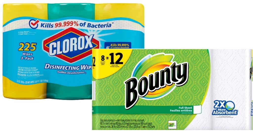 Bounty and Clorox