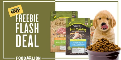 Food Lion: FREE 4lb or 5lb Bag of Nature’s Place Dog Food (Clip eCoupon NOW)