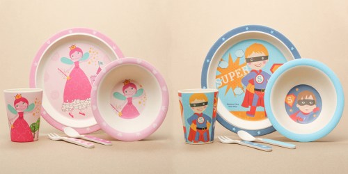 Hollar: Kids Bamboo 5-Piece Meal Set Only $1
