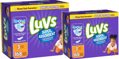 Jet.com: 20% Off Luvs & Pampers + Extra 15% Off (New Customers) = Diapers Only 11.3¢ Each Shipped