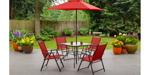Walmart.com: Mainstays 6-Piece Folding Dining Set ONLY $87 Shipped (Regularly $124)