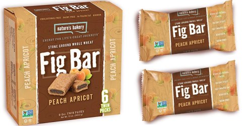 Amazon: 12 Boxes Nature’s Bakery Whole Wheat Fig Bars Just $8.94 Shipped (12¢ Per Bar)