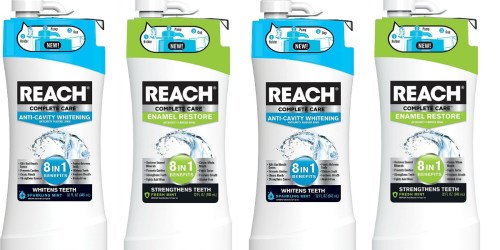 Amazon: 4 Packs of Reach Mouth Rinse Only $10.56 (Just $2.64 Each)