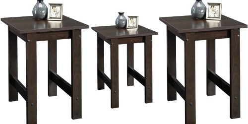 Amazon: Sauder Beginnings Small Brown End Table Only $15.44 (Regularly $29.99)