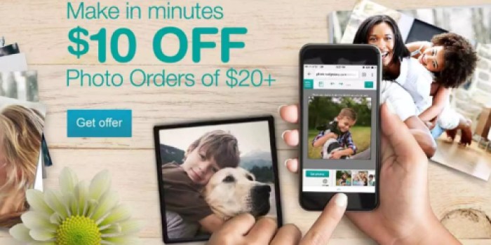 Walgreens Photo: $10 Off $20 Purchase = Custom 2×6 Vinyl Banner Only $14.99 w/ Free Store Pickup