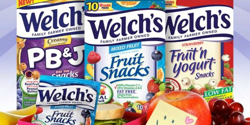 Target: Welch’s Fruit ‘n Yogurt Snacks Just $1.49 Each (Regularly $2.99)