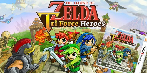 GameStop.com: The Legend of Zelda Triforce Heroes Nintendo 3DS Game Just $14.97 (Reg. $39.99)