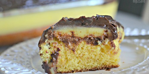 Easy Boston Cream Poke Cake Recipe