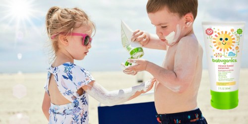 Amazon Prime: 40% Off Babyganics Mineral-Based Sunscreen