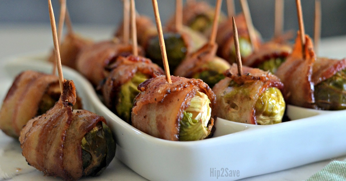 bacon wrapped brussels sprouts