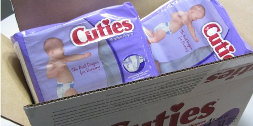 50% Off Cuties Diapers + Free Shipping at Amazon