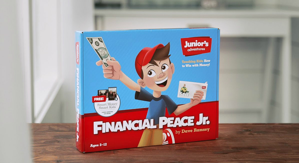 Dave Ramsey Financial Peace Jr. board game