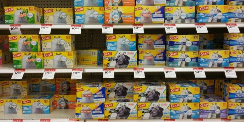 Over $4 in NEW Glad Trash Bag Coupons = Only $5.66 Per Box at Target (Regularly $10.99)