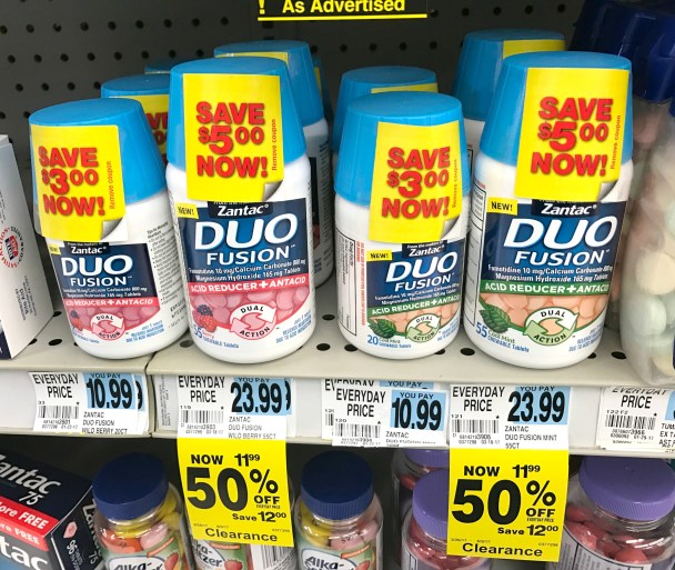 Rite Aid Zantac Duo Fusion