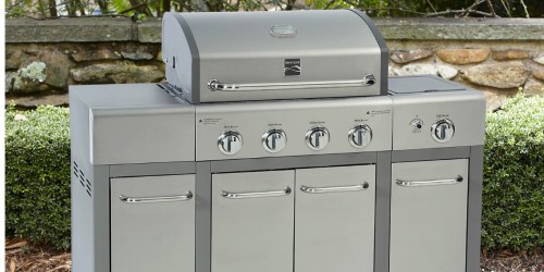 Sears.com: Kenmore 4-Burner Stainless Steel Gas Grill Only $289 (Reg. $399.99)