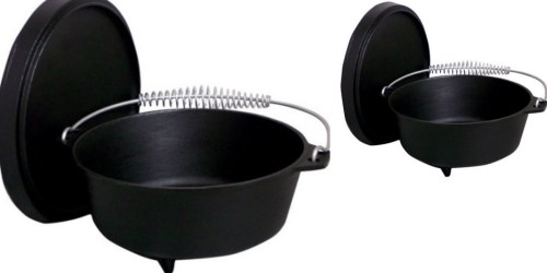 Amazon: 4-Quart King Kooker Outdoor Cast Iron Dutch Oven Only $12.99 (Regularly $49.99)