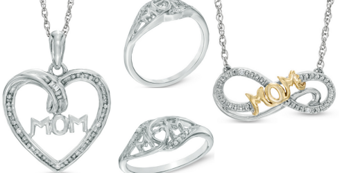 Zales Sterling Silver Mother’s Day Necklace Or Ring Just $29.99 Shipped (Regularly $119)