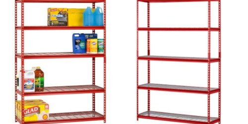 Muscle Rack 5-Shelf Steel Shelving Unit as Low as $52.07 Shipped (Regularly $109.99)