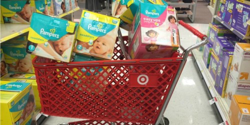 4 New Pampers Coupons = Super Packs Just $17.79 Each at Target After Gift Card
