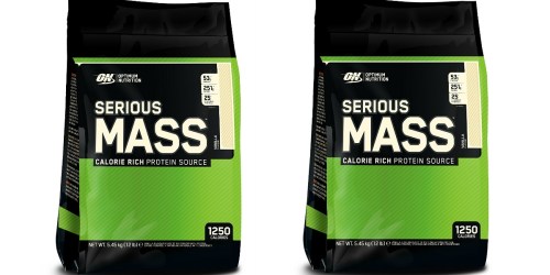 Amazon: 12lb Optimum Nutrition Vanilla Protein Powder Only $29.92 (Reg. $44.99)