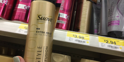Walmart: Suave Gold Hairspray ONLY $1.98