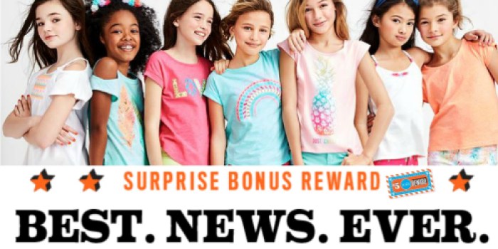 The Children’s Place Rewards Members: $5 Off Any Purchase Coupon (Check Your Inbox)