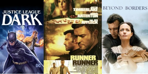 Amazon: 99¢ HD Movie Rentals – Runner Runner, Beyond Borders, Drop Zone & More