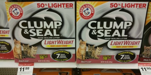 NEW $1/1 Arm & Hammer Cat Litter Coupon = 9-Pound BOX Only $6.69 at Target