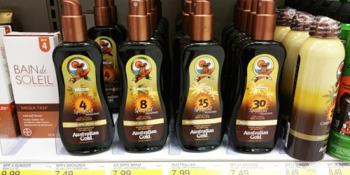 Target: Over 50% Off Australian Gold Spray