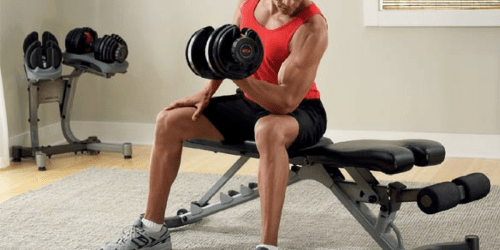Walmart: Bowflex SelectTech Dumbbells Only $189 (Like Having 15 pairs of Dumbbells)