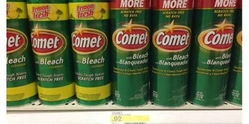 Target: Save Over 70% Off Comet Powder Cleansers